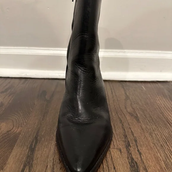 Caty Smooth Leather Black (Wide) by Matisse - Picture 5 of 10